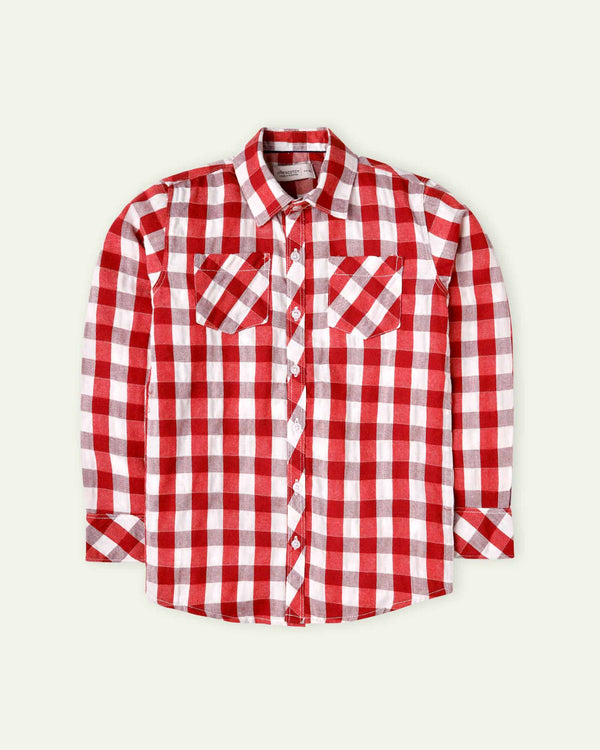 Red Check Shirt