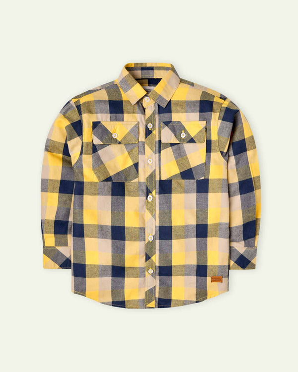 Yellow Flannel Shirt