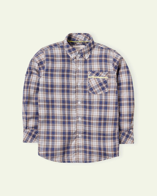 Blue Check Shirt