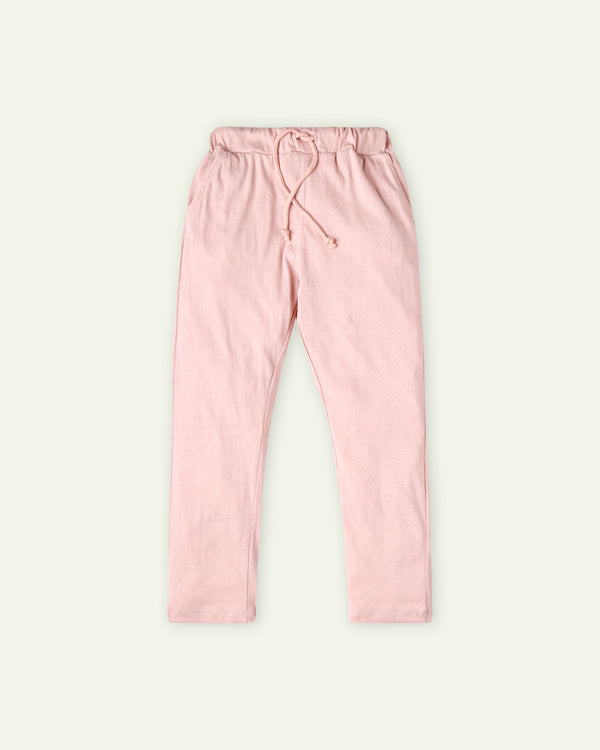 Pink Pull Up Trousers