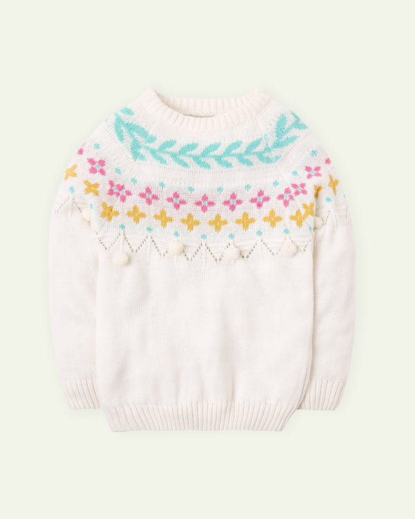 Fair Isle Bloom Sweater