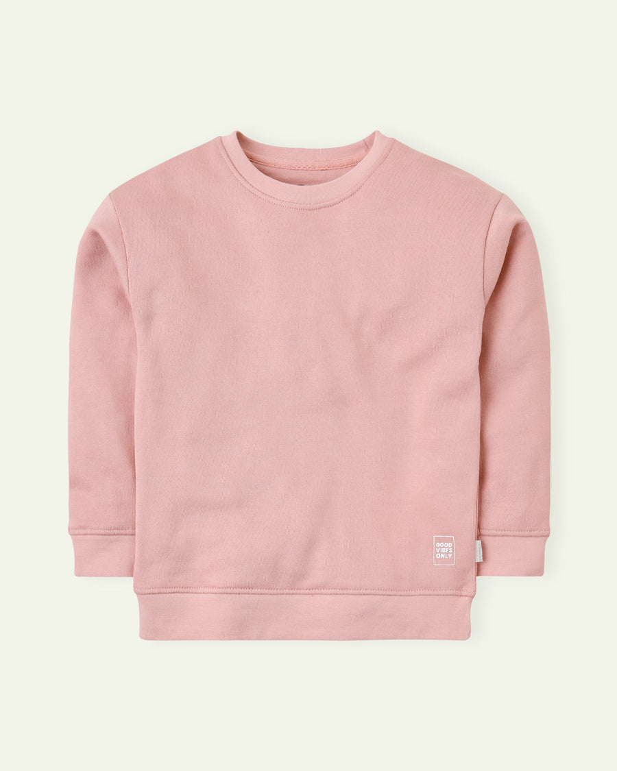 Pink Good Vibes Sweatshirt