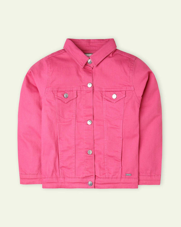Pink Twill Jacket