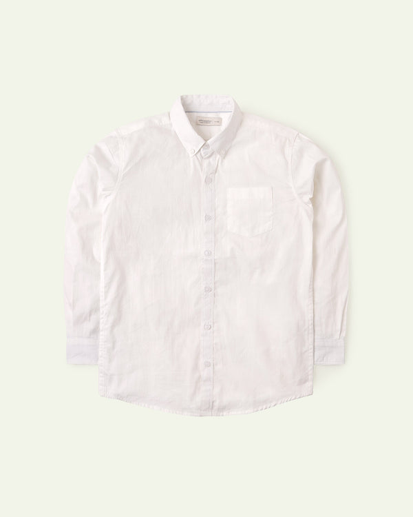 White Button-Down Shirt