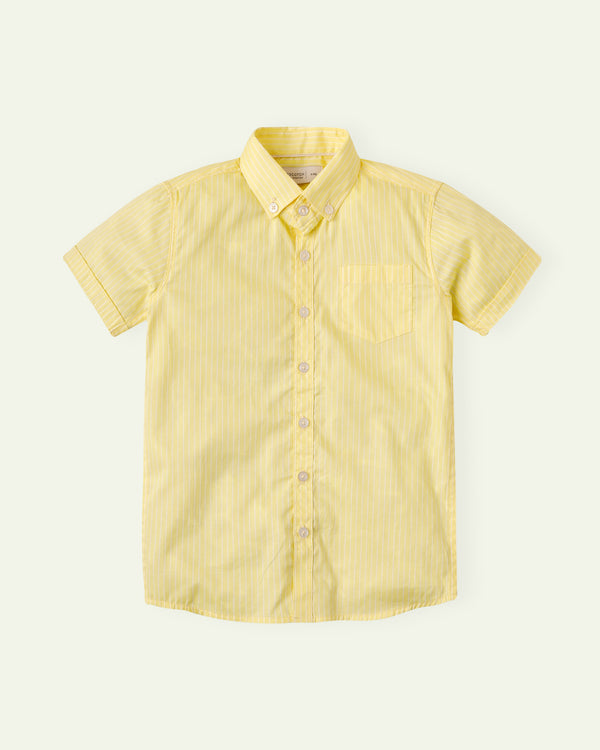 Sunny Stripe Yellow Shirt
