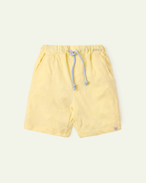 Lemon-Yellow Shorts