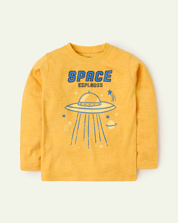 Yellow Space Top