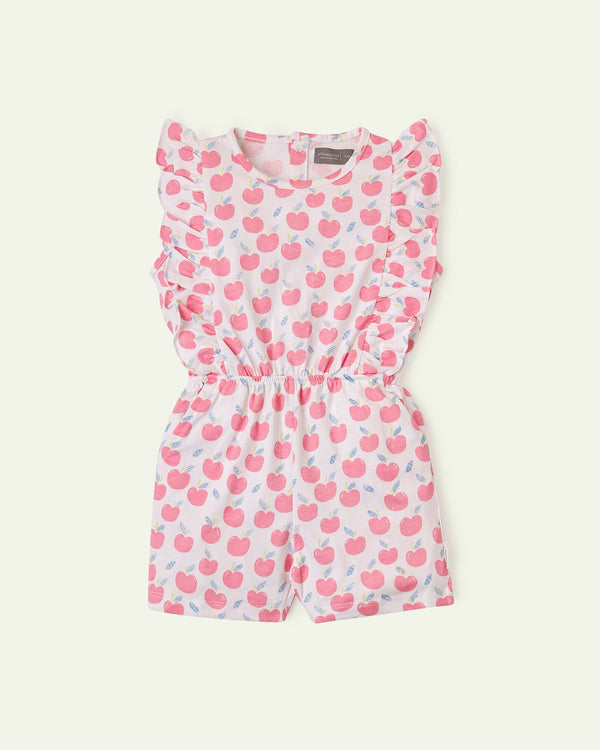 Apple Printed Jumpsuit