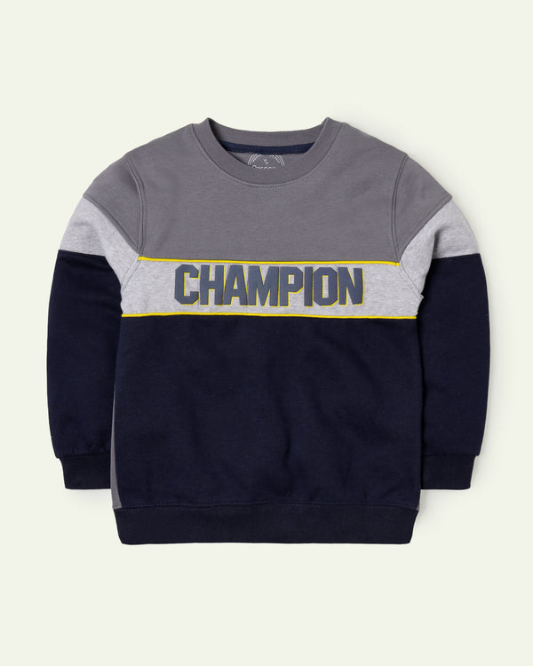 Cut & Sew Champion Sweatshirt