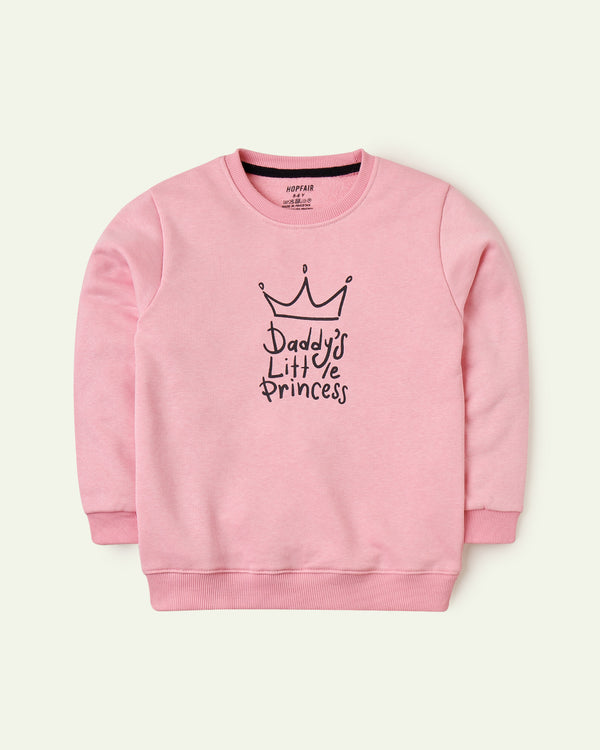 Pink Daddy’s Princess Sweatshirt