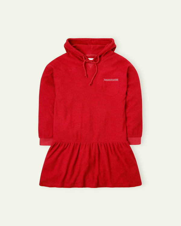 Red Hoodie Dress
