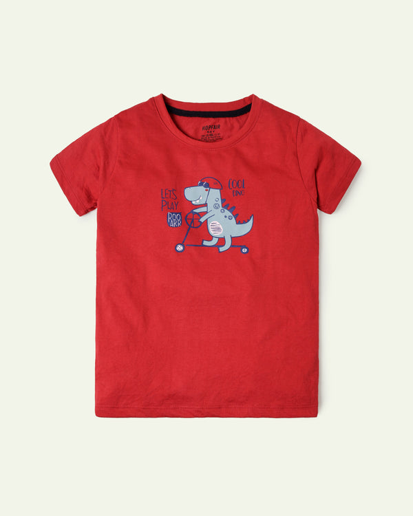 Red Dino T-Shirt