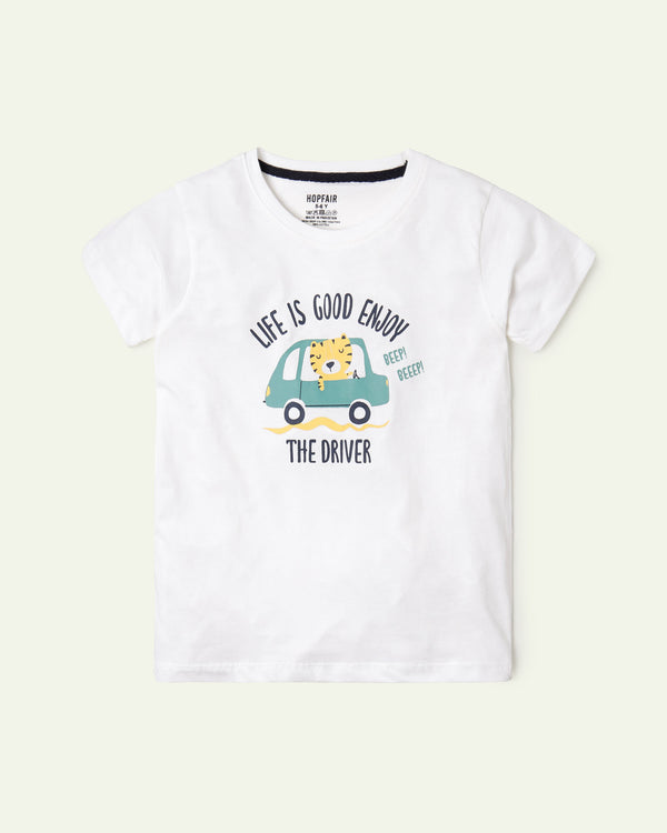 White Life is Good T-Shirt