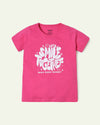 Pink Let’s Smile T-Shirt