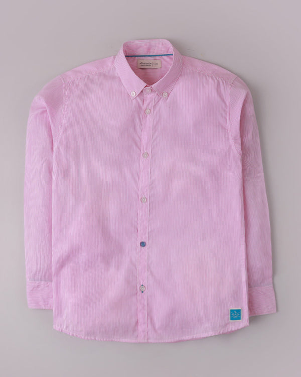 Pink Striped Shirt