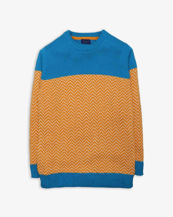 Funky Zig Zag Sweater