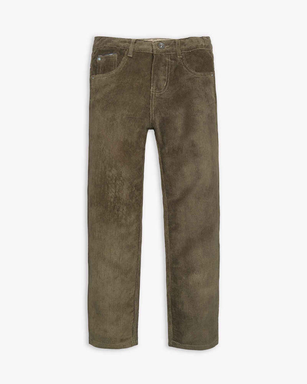 Olive Green Corduroy Pant