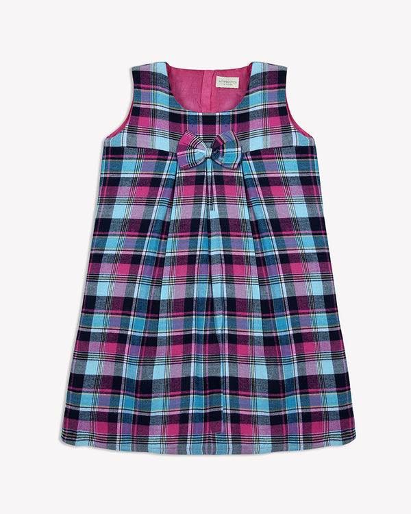 Checkered Flannel Dress