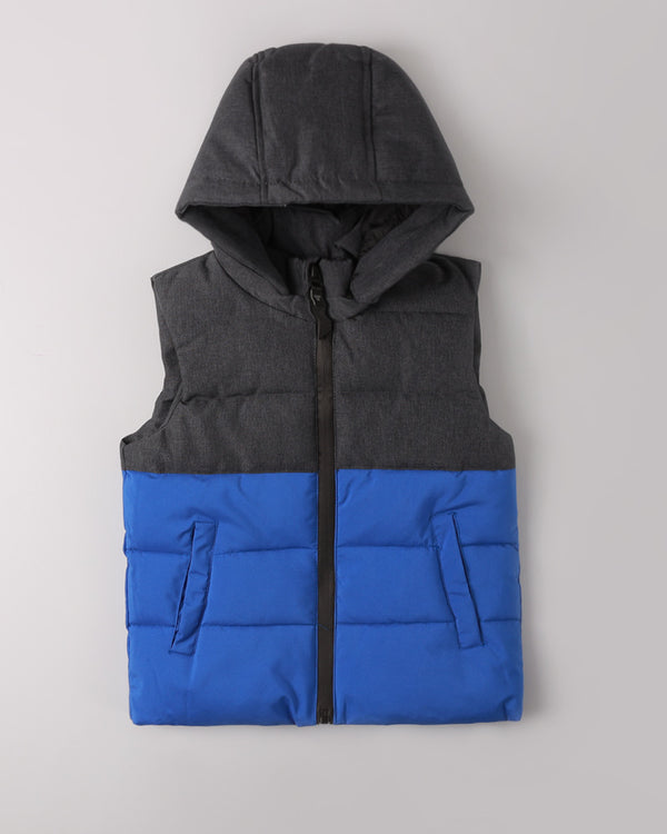 Blue/Grey Colorblock Jacket