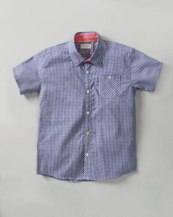 Blue Checkered Shirt