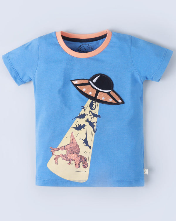 Dinosaur Spaceship T-Shirt