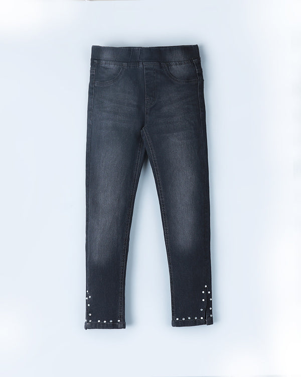 Charcoal Black Jeggings